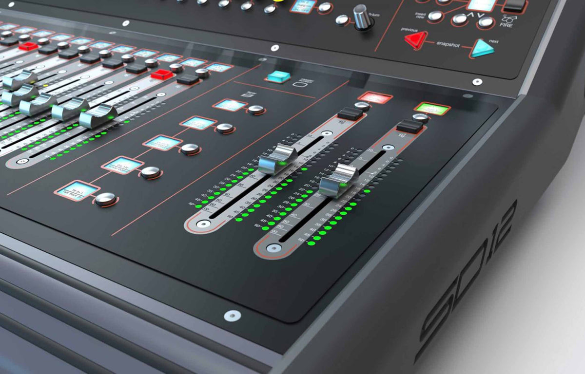 DiGiCo X-SD12-96-D2M-RP Digital Mixing Console with D2M Rack Package and MADI Interface, view 6