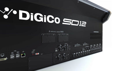 DiGiCo X-SD12-96-WS-ST Digital Mixing Console with Waves SoundGrid and Standard (ST) Connector, view 7