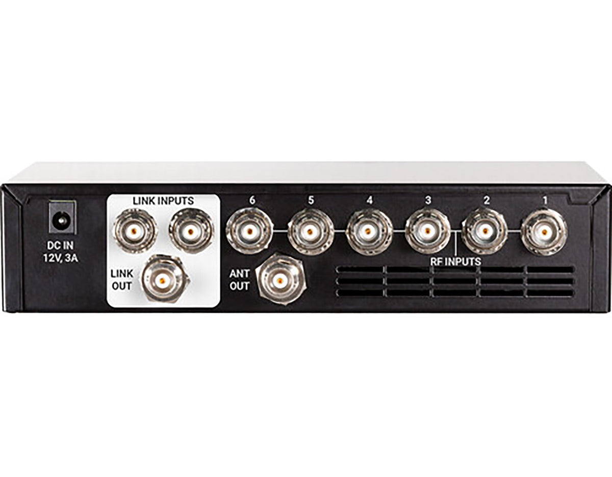 RF Venue COMBINE6HDR 6-Channel In-Ear Monitor Antenna Combiner, view 2