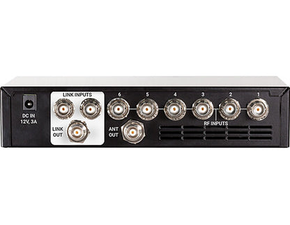 RF Venue COMBINE6HDR 6-Channel In-Ear Monitor Antenna Combiner, view 2