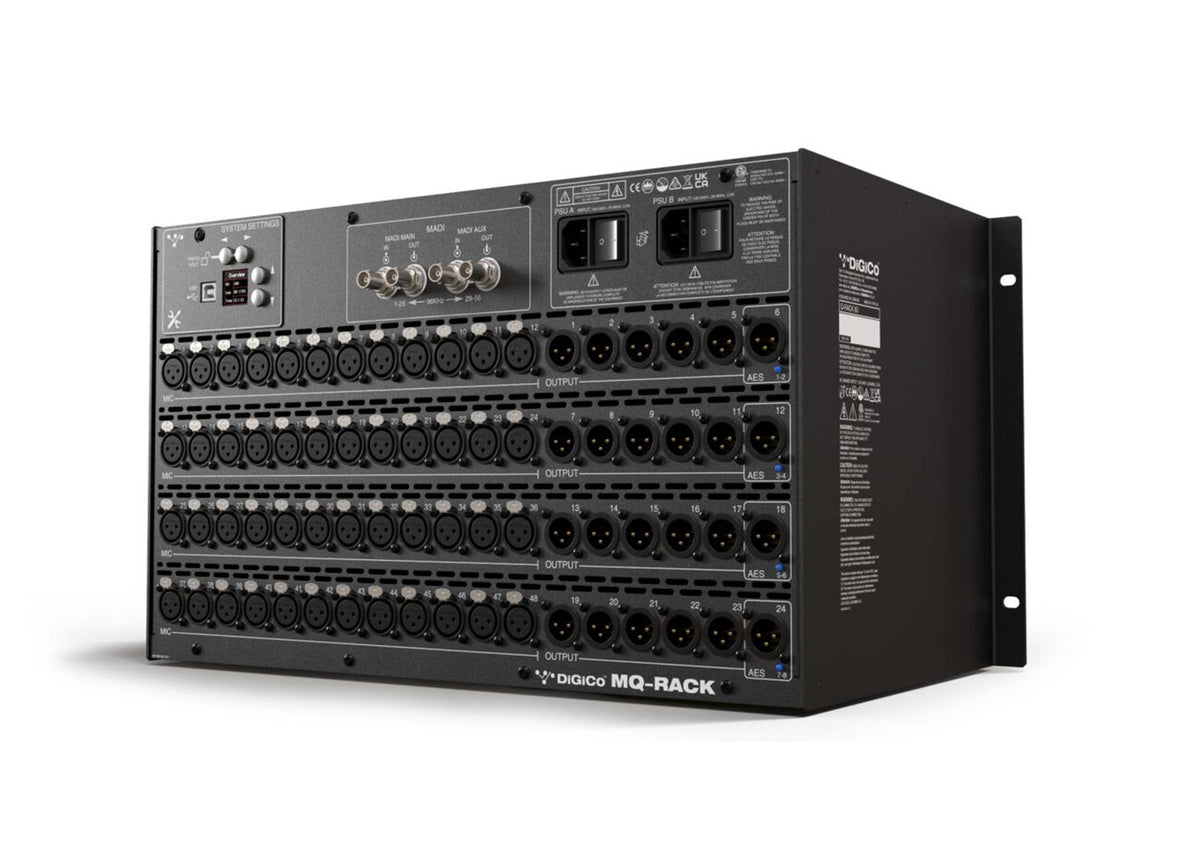 DiGiCo X-Q112-MQ Digital Mixing Console with MQ software Package - MADI Only, view 2