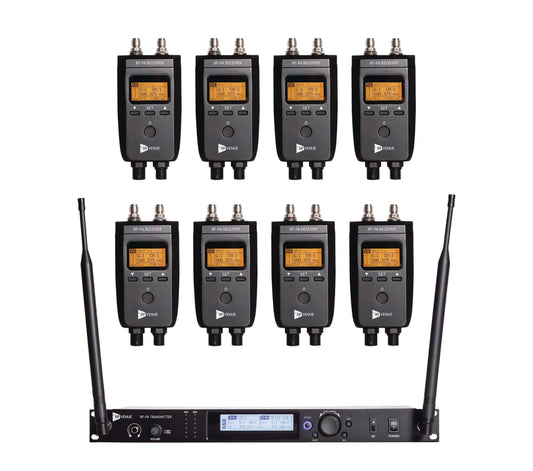 RF Venue PA Extension Kit with 8 Receivers