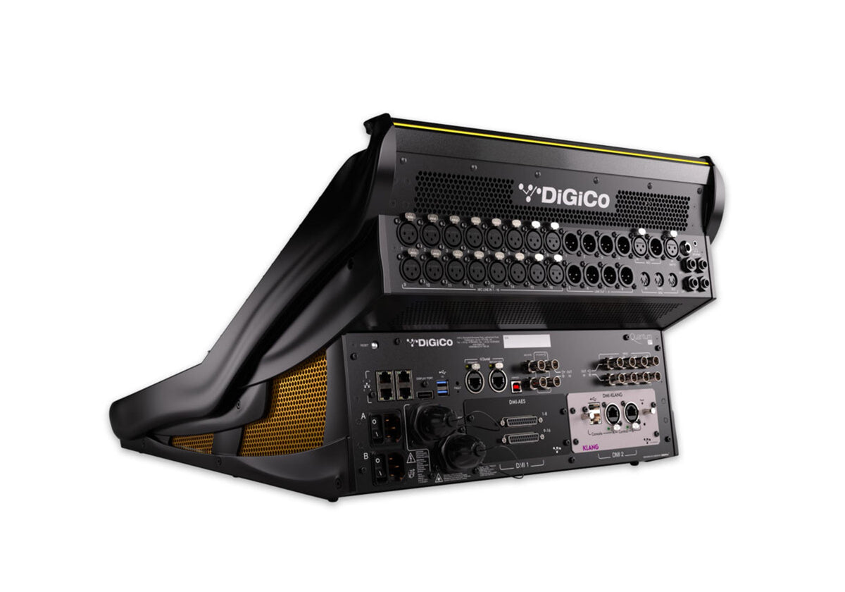 DiGiCo X-Q112-WS-OP Digital Mixing Console with Waves SoundGrid and OpticalCON Optocore Connector, view 5