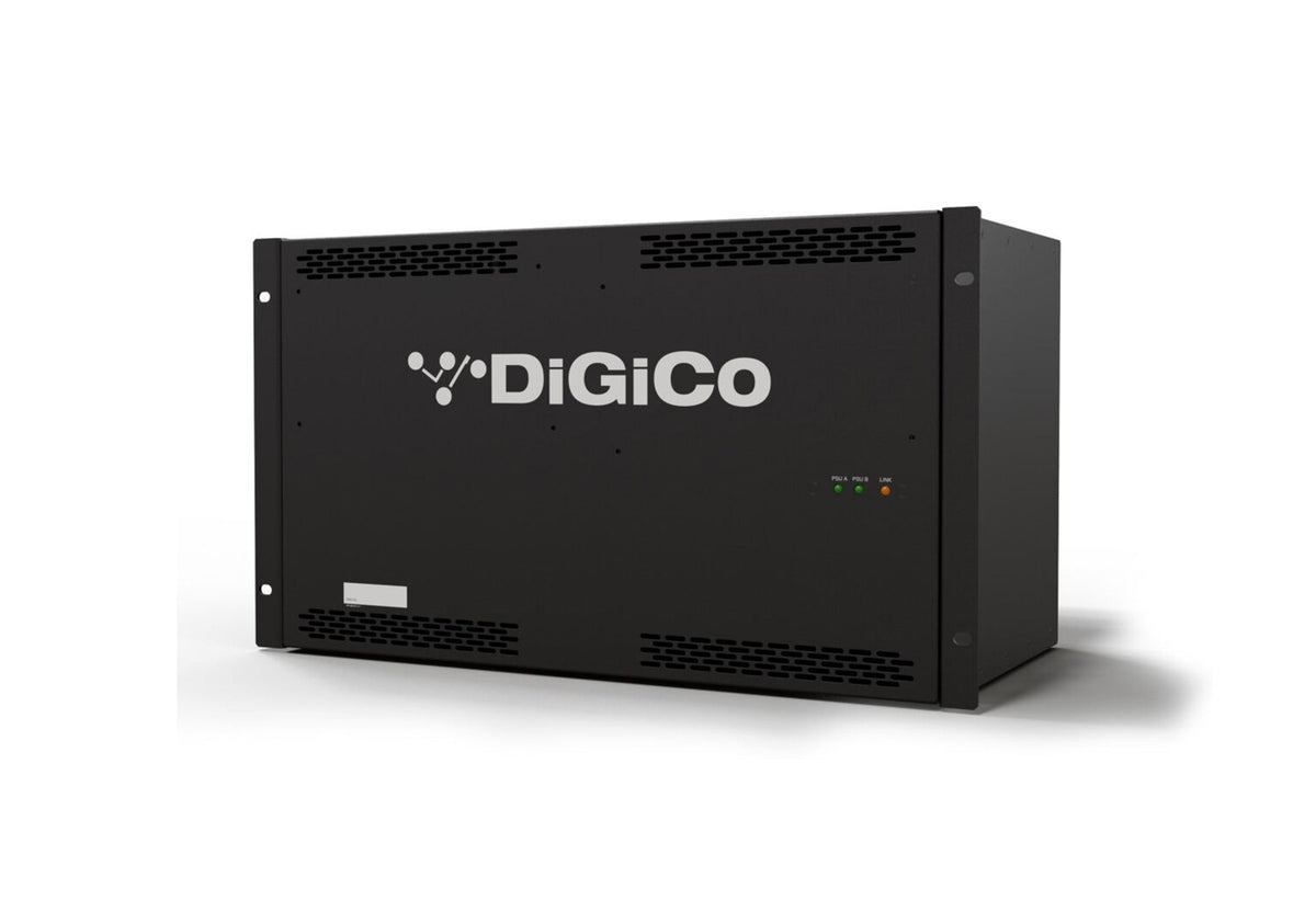 DiGiCo X-MQ-RACK 6U Stage Rack with Dual Redundant Power Supplies - MADI only, view 3