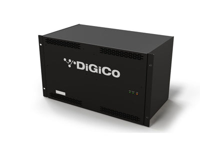 DiGiCo X-MQ-RACK 6U Stage Rack with Dual Redundant Power Supplies - MADI only, view 4