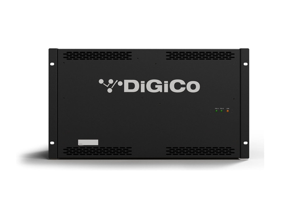 DiGiCo X-MQ-RACK 6U Stage Rack with Dual Redundant Power Supplies - MADI only, view 5