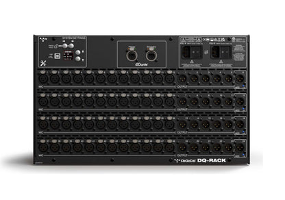 DiGiCo X-DQ-RACK 6U Dante Stage Rack with 48 Mic Input - DANTE only, view 2