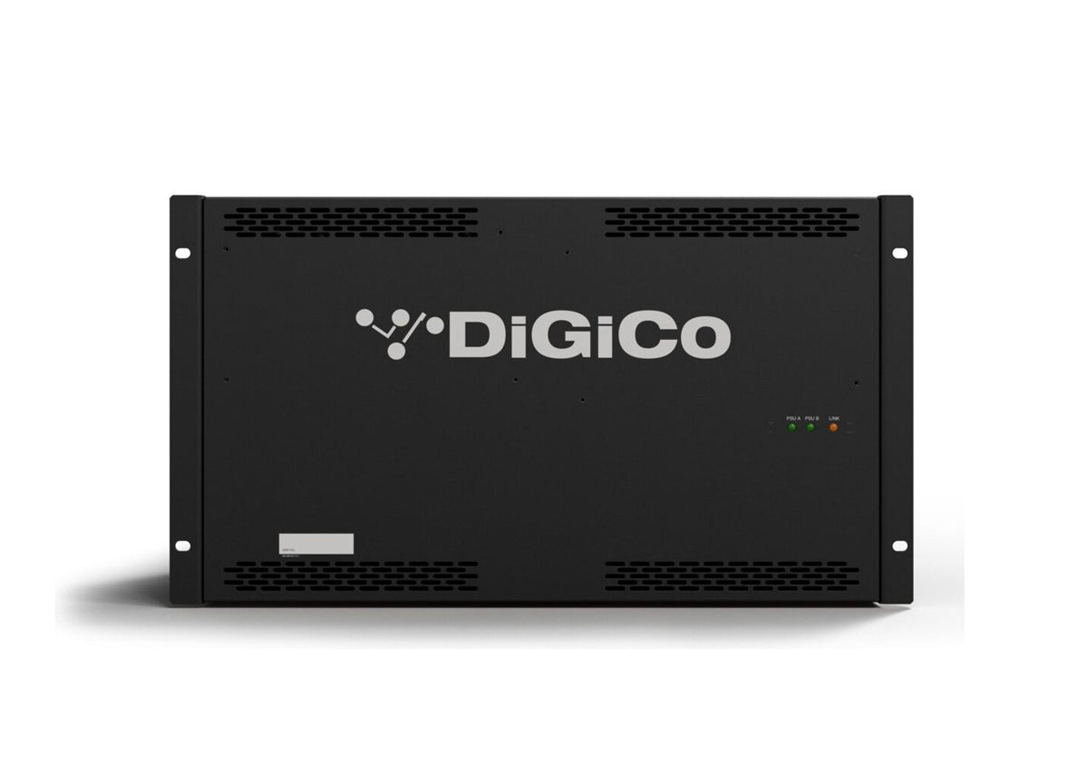 DiGiCo X-DQ-RACK 6U Dante Stage Rack with 48 Mic Input - DANTE only, view 5