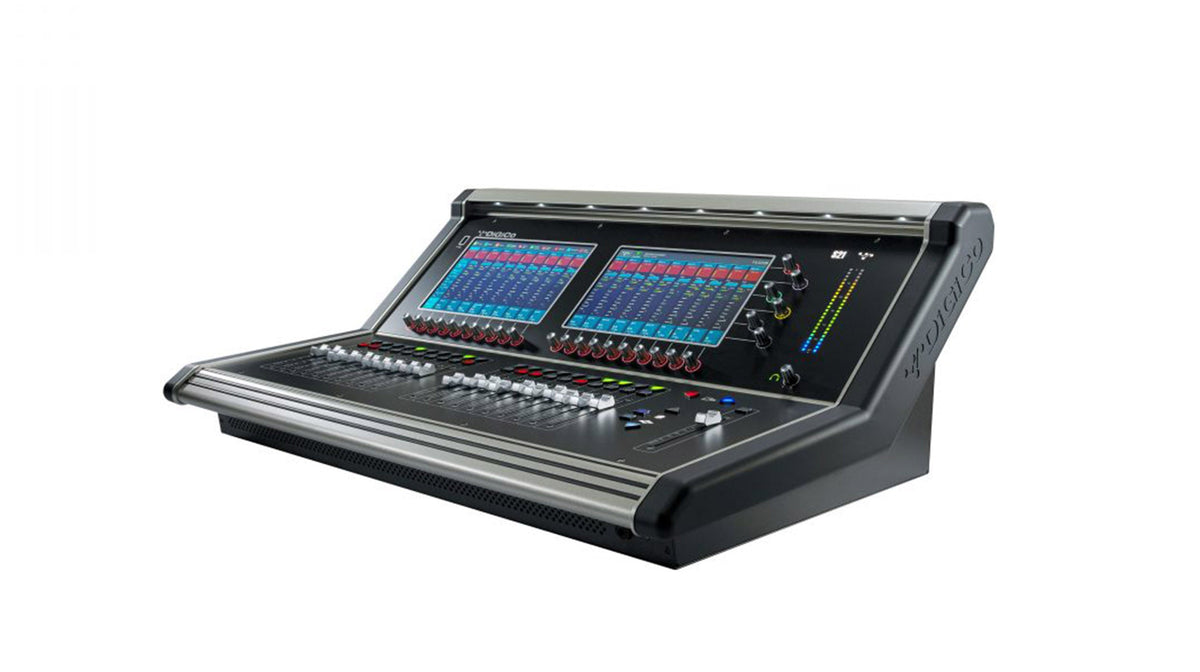 DiGiCo X-S21-168D-RP Digital Console with Live Stage48 Dante Rack Pack, view 4