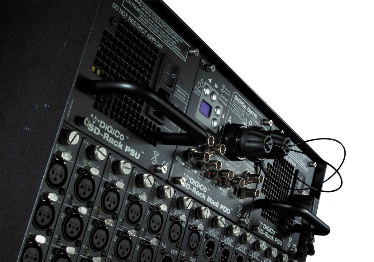 DiGiCo X-SD-RACK Standard SD-Rack Configuration - MADI-only, view 3