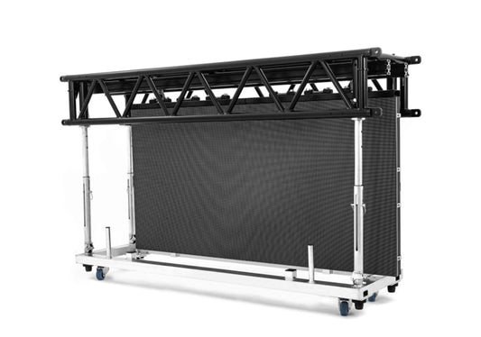 ProX XTH-MLT3KIT8FTFD, HOF MLT THREE 8-Foot Pre-Rig Truss and Folding Dolly Kit