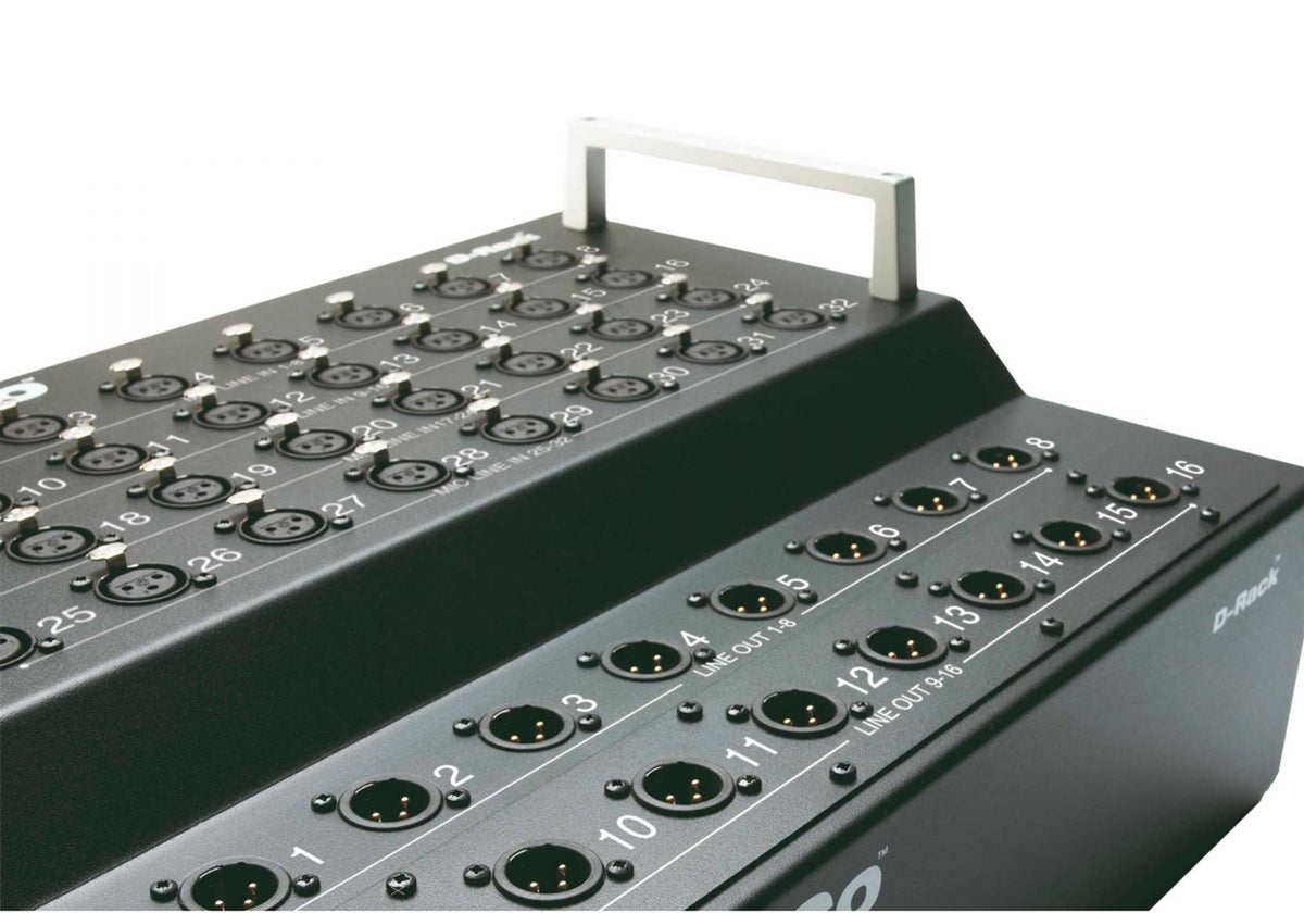 DiGiCo X-D-RACK-2-O, SD-Series 32-Channel Input Expansion Dual PSU Rack with CAT6 and Multi-Mode HMA Optocore, view 3