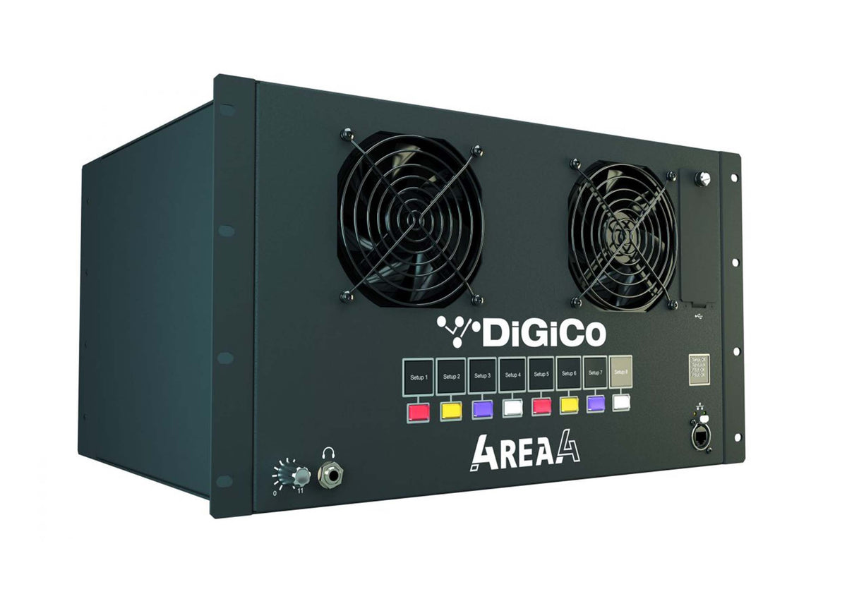 DiGiCo X-A-4REA4, 128x48+8 DSP Audio Processing Rack
