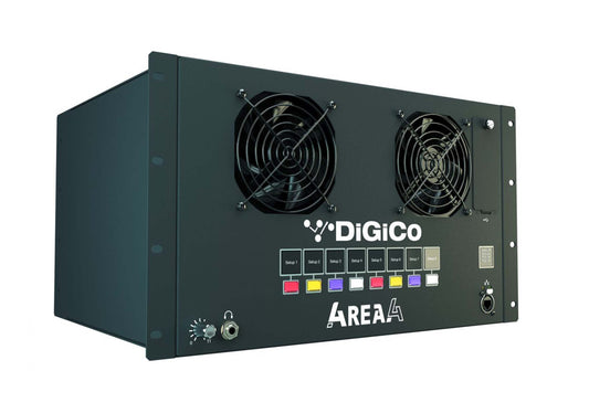 DiGiCo X-A-4REA4, 128x48+8 DSP Audio Processing Rack