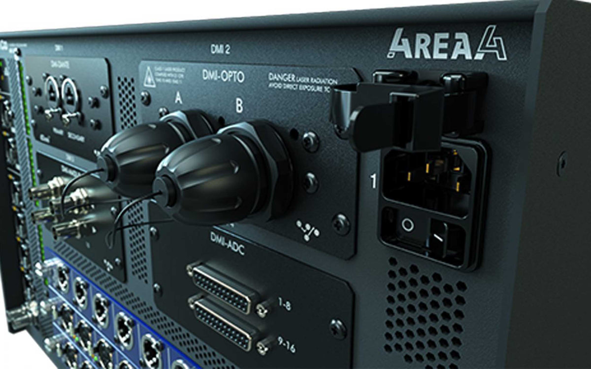 DiGiCo X-A-4REA4, 128x48+8 DSP Audio Processing Rack, view 4