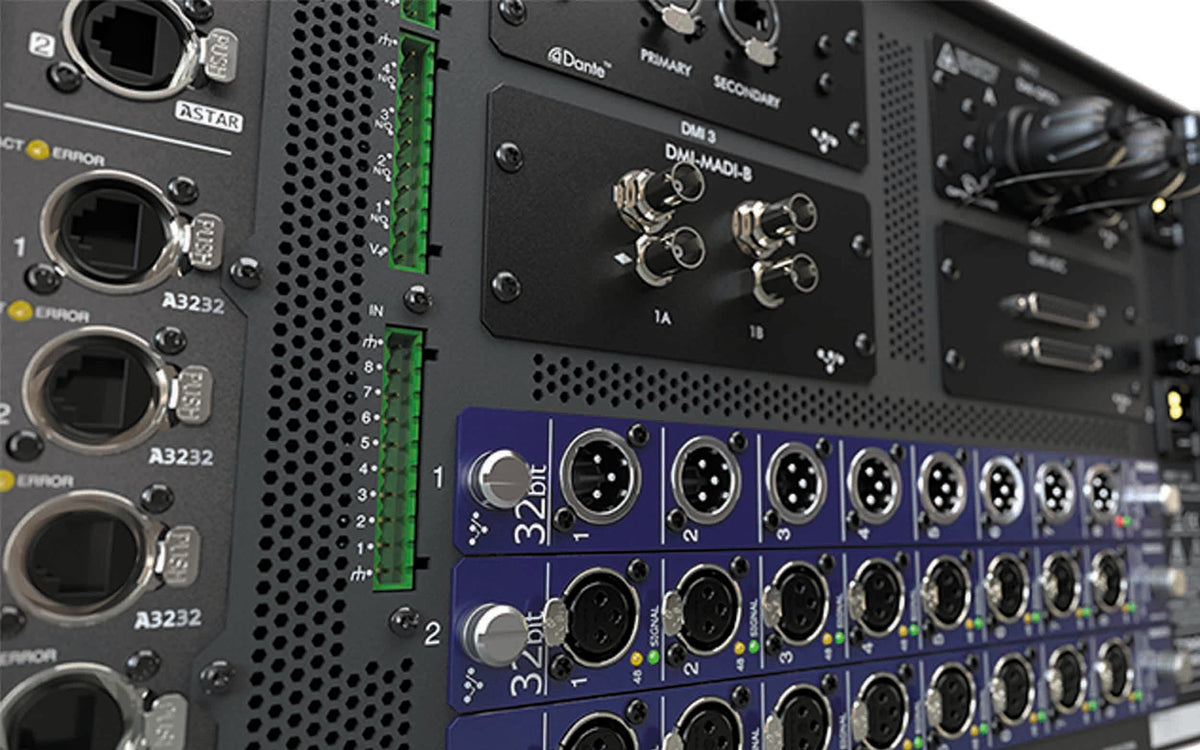 DiGiCo X-A-4REA4, 128x48+8 DSP Audio Processing Rack, view 5