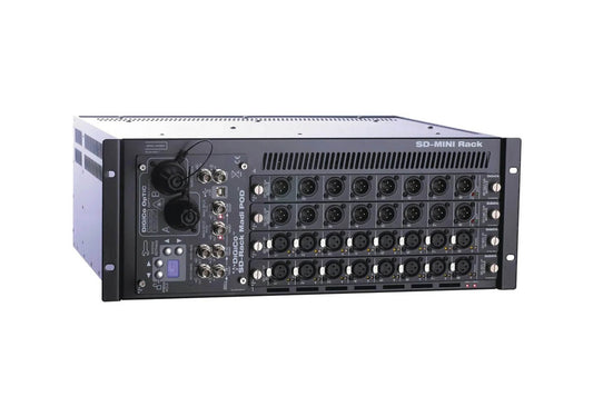 DiGiCo X-SDRM-SMOP, SD-MiNi Rack Stage Box with Single-mode HMA Optocore