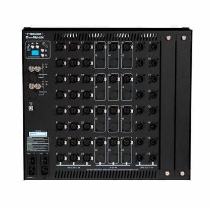 DiGiCo X D2 AN M, D2 Rack with 48 Analogue Inputs and BNC MADI, view 2