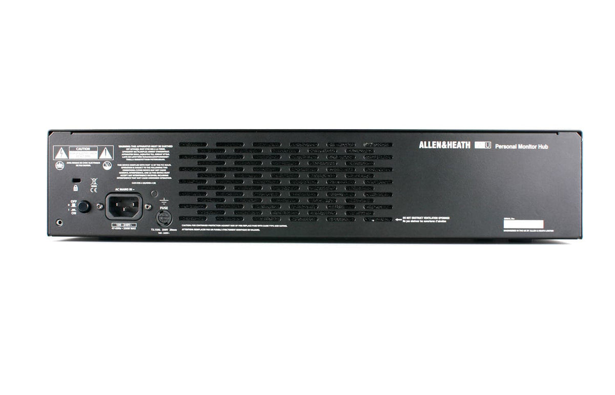 Allen & Heath ME-U Parallel Connection 10 Port PoE Monitor Hub, view 3