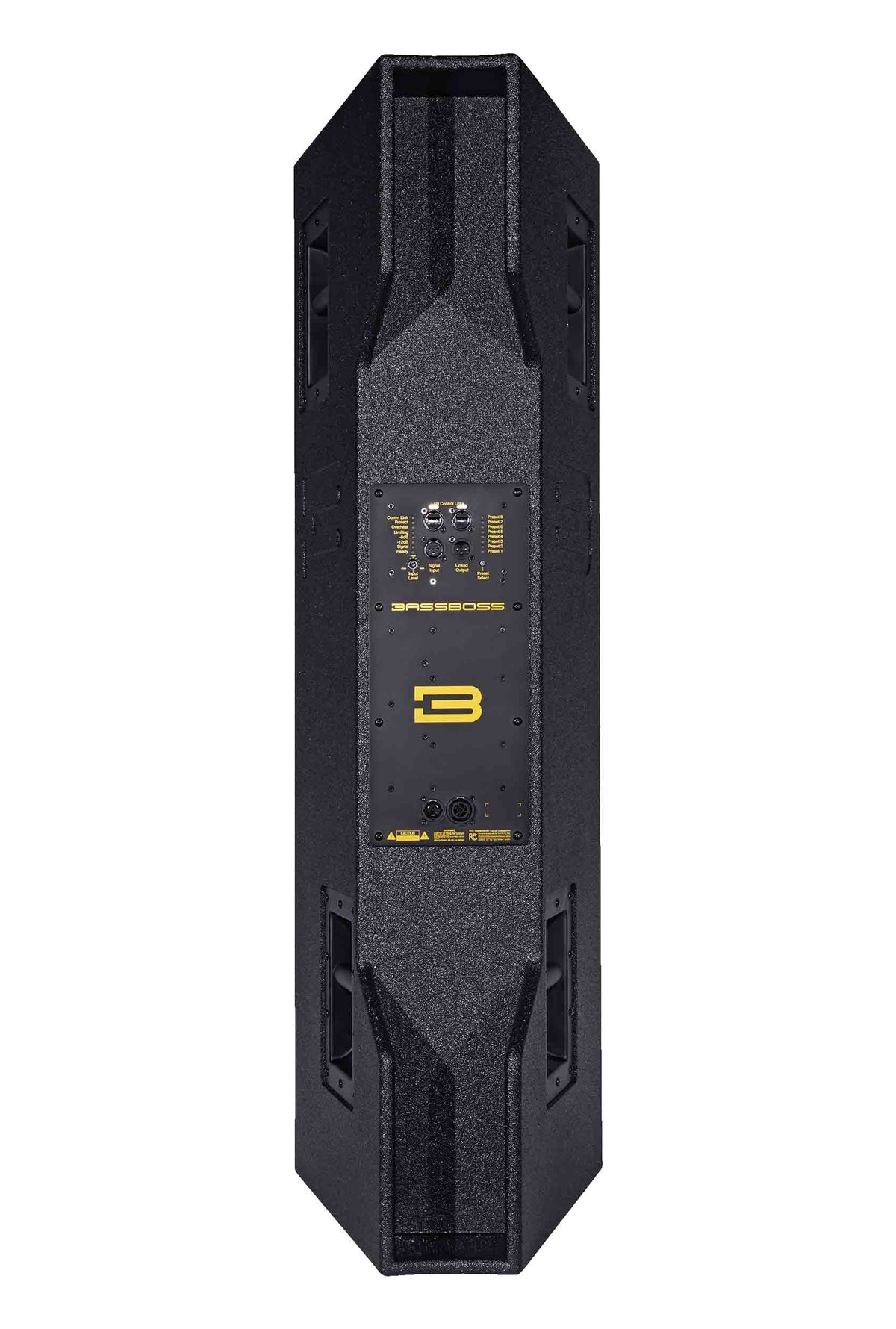 BASSBOSS BB-AT212-MK3 2-Way Bi-Amplified Speaker High-Efficiency Black, view 2