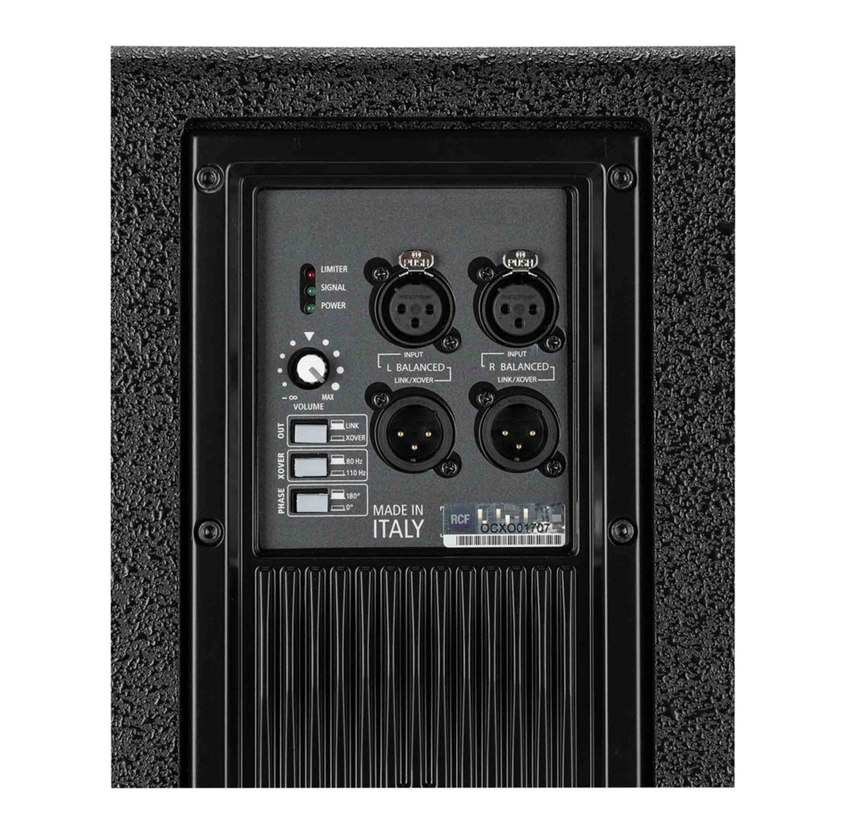 RCF SUB-702AS-MK2 12-Inch Active Subwoofer - Black, view 7