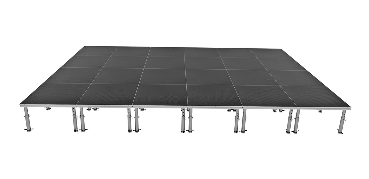 ProX XSU-16X24PKG Stage One 16 FT x 24 FT Portable Stage Pkg, view 2