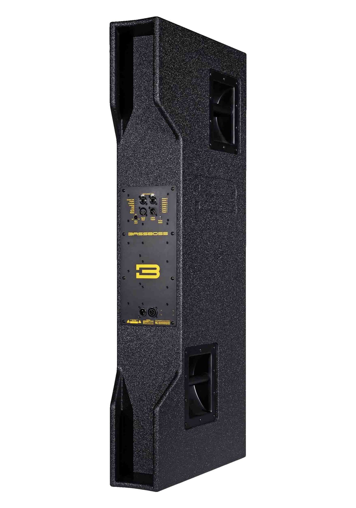 BASSBOSS BB-AT212-MK3 2-Way Bi-Amplified Speaker High-Efficiency Black, view 3