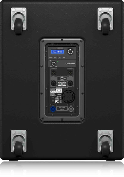 Turbosound iQ18B & 3000 Watt 18" Powered Sub w/ Klark Teknik DSP, view 4