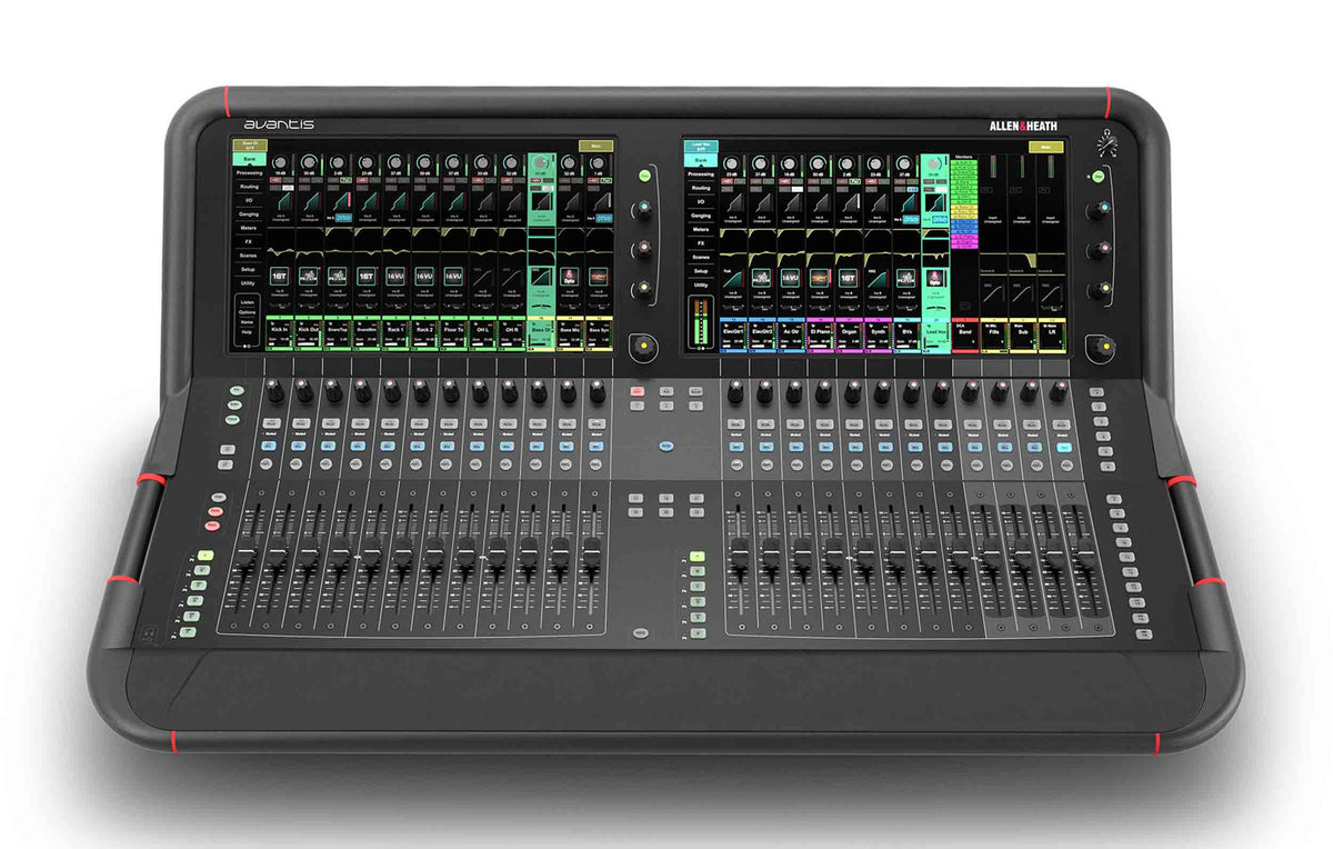 Allen & Heath AVANTIS-W-DPACK, 64-Channel Digital Mixer with DPack, view 2