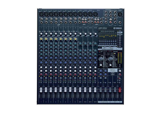 Yamaha EMX5016CF, 16-Channel Powered Mixer with 1000W Amplifier