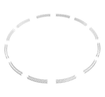 Global Truss SQ-C10-30-KIT, OD Box Circle - 32.8 ft