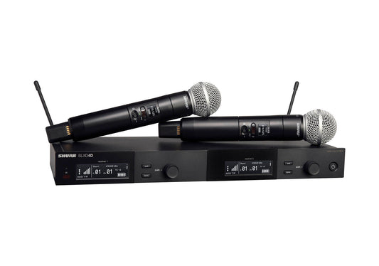 Shure SLXD24D/SM58 Dual Wireless System w/ Handheld Mic & Transmitter