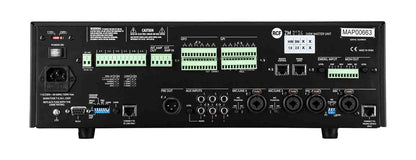 RCF ZM2124, 240-Watt 6 Zones Powered Master Unit, view 2