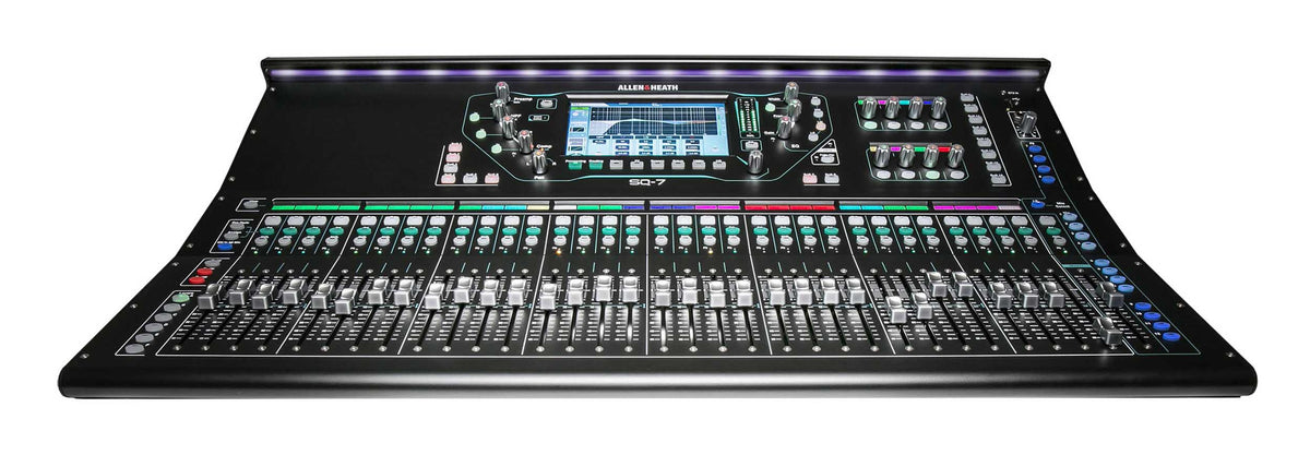 Allen & Heath SQ-7 48-Channel & 36-Bus Digital Mixer w/ 32+1 Motorized Zoom, view 2