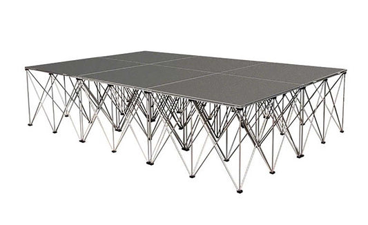 IntelliStage ISTAGE12832T 12 FT x 8 FT x 32" High Complete Stage