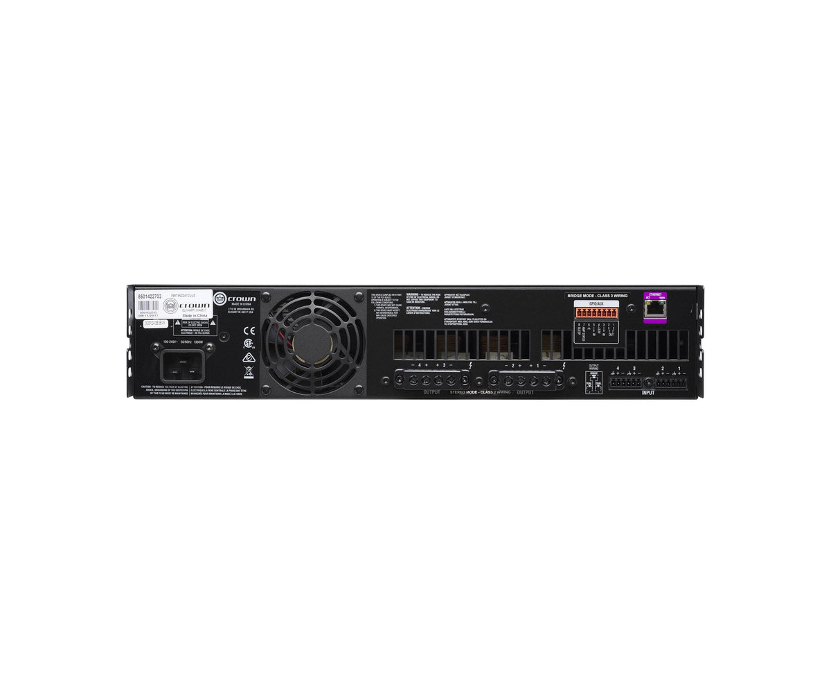 Crown Audio CDi4X1200, 4-Channel DriveCore Power Amplifier - 1200W, view 6