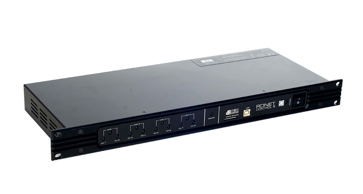 dB Technologies RDNET CONTROL 8 Digital Signal Processor
