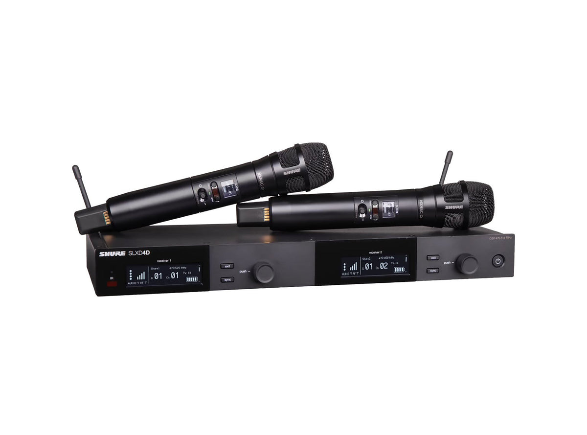 Shure SLXD24D Dual Wireless System w/ Handheld Mic & Transmitter