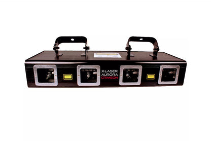 X-Laser Aurora Crimson Quad Aperture Red Liquid Sky & Aerial Effects