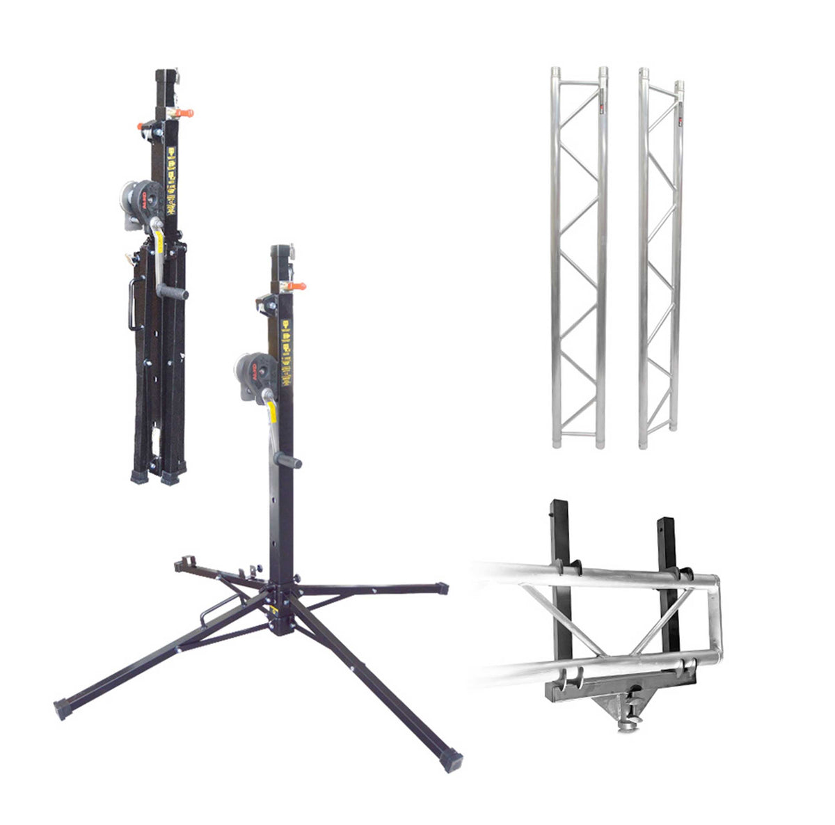 ProX F32 I-Beam Truss & Lifting Tower Pkg w/ (2) 6.56 FT eam 6.56Ft
