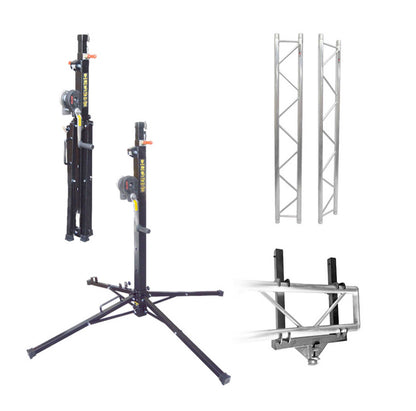 ProX F32 I-Beam Truss & Lifting Tower Pkg w/ (2) 6.56 FT eam 6.56Ft