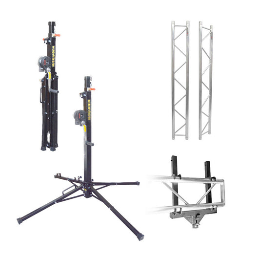 ProX F32 I-Beam Truss & Lifting Tower Pkg w/ (2) 6.56 FT eam 6.56Ft