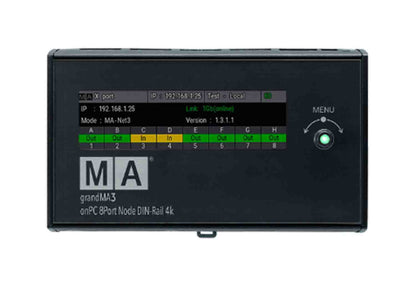 MA Lighting MA4023581 Grandma3 OnPC 8Port Node DIN-Rail 4k, view 3