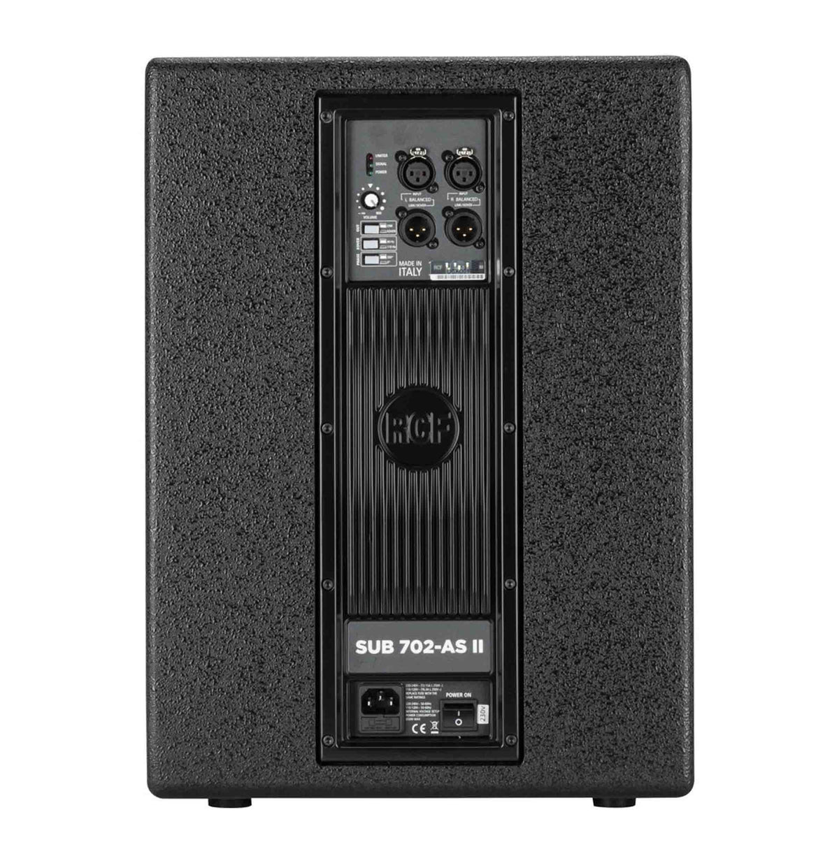 RCF SUB-702AS-MK2 12-Inch Active Subwoofer - Black, view 5