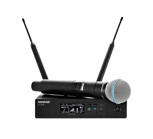 Shure QLXD24/B58 Digital Handheld Wireless Mic Transmitter System