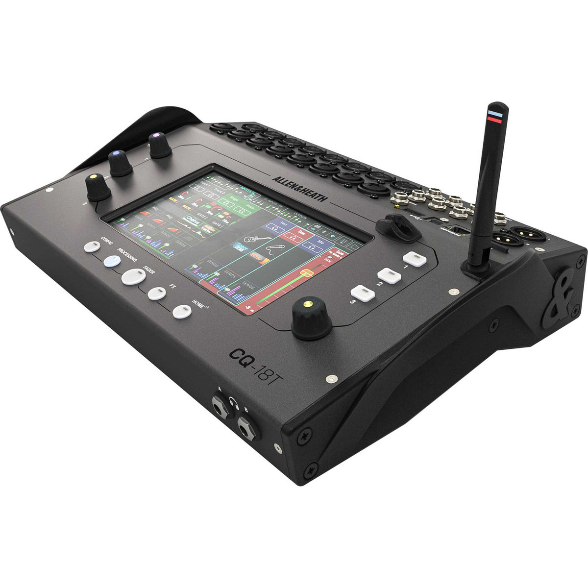 Allen & Heath CQ-18T Compact 18in / 8out Digital Mixer w/ Wi-Fi, view 3