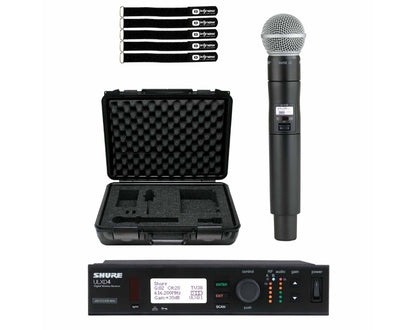 Shure ULXD2/SM58-G50-PK Case Handheld Wireless Mic Transmitter Pkg