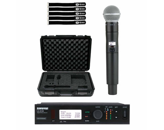 Shure ULXD2/SM58-G50-PK Case Handheld Wireless Mic Transmitter Pkg