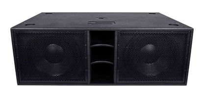 BASSBOSS BB-SSP215-MK3 Dual 15-Inch Powered Subwoofer - Black, view 2
