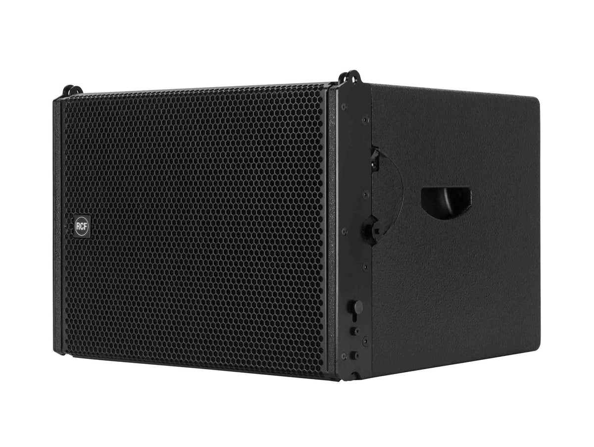 RCF HDL 12-AS, 1400W 12-inch Compact Active Flyable Subwoofer - Black, view 3